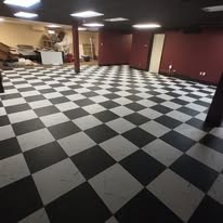 Finished basement by Carter Property Restoration
