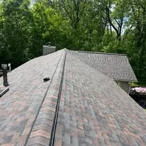 Completed roofline by Carter Property Restoration